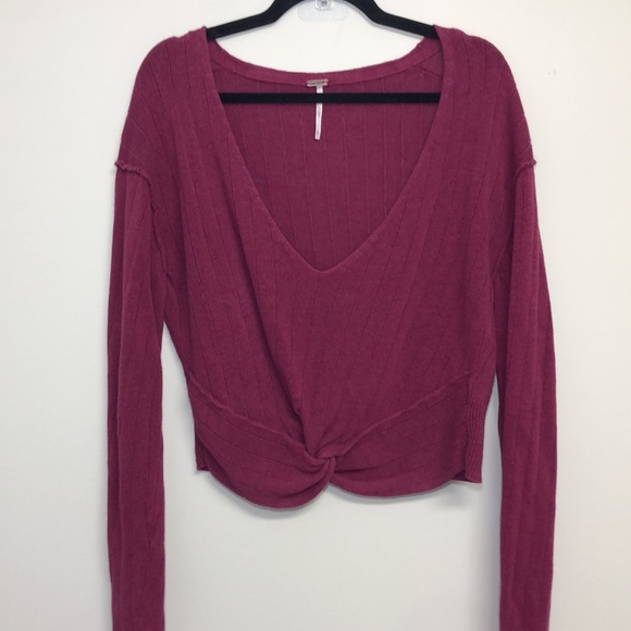 Free People Got Me Twisted Sweater Large - Picture 3 of 8